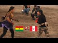 Encuentro de culturas en América del sur Takanakuy Perú vs Bolivia Tinku