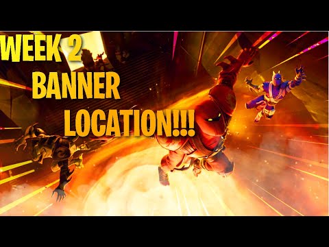 WEEK 2 SEASON 8 SECRET BANNER LOCATION!!!