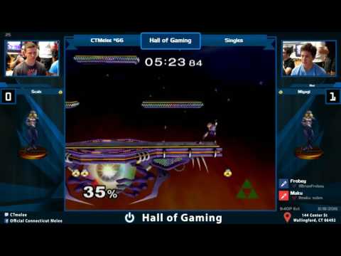 CTmelee #66 - Scale (Sheik) vs. Miyagi (Fox, Sheik) - Loser Braket SSBM Tournament