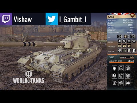 FV215b - Best Gun in WoT?: 8.5K Damage: WoT Console - World of Tanks Console