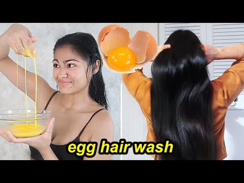 EGG HAIR MASK FOR EXTREME HAIR GROWTH | My egg hair...