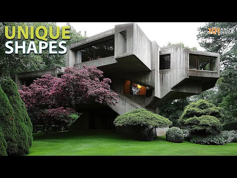 Geometric Wonders: Unique House Shapes in Modern Architecture