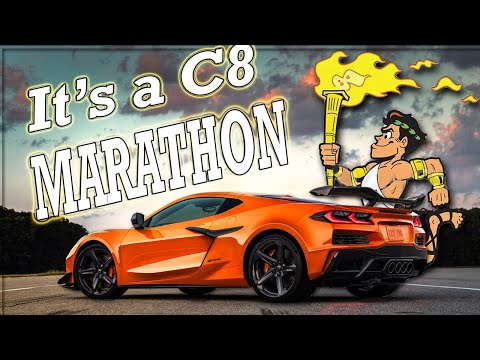 Fabulous Corvette C8 Marathon. 26 Minutes of Beautiful C8 Corvettes