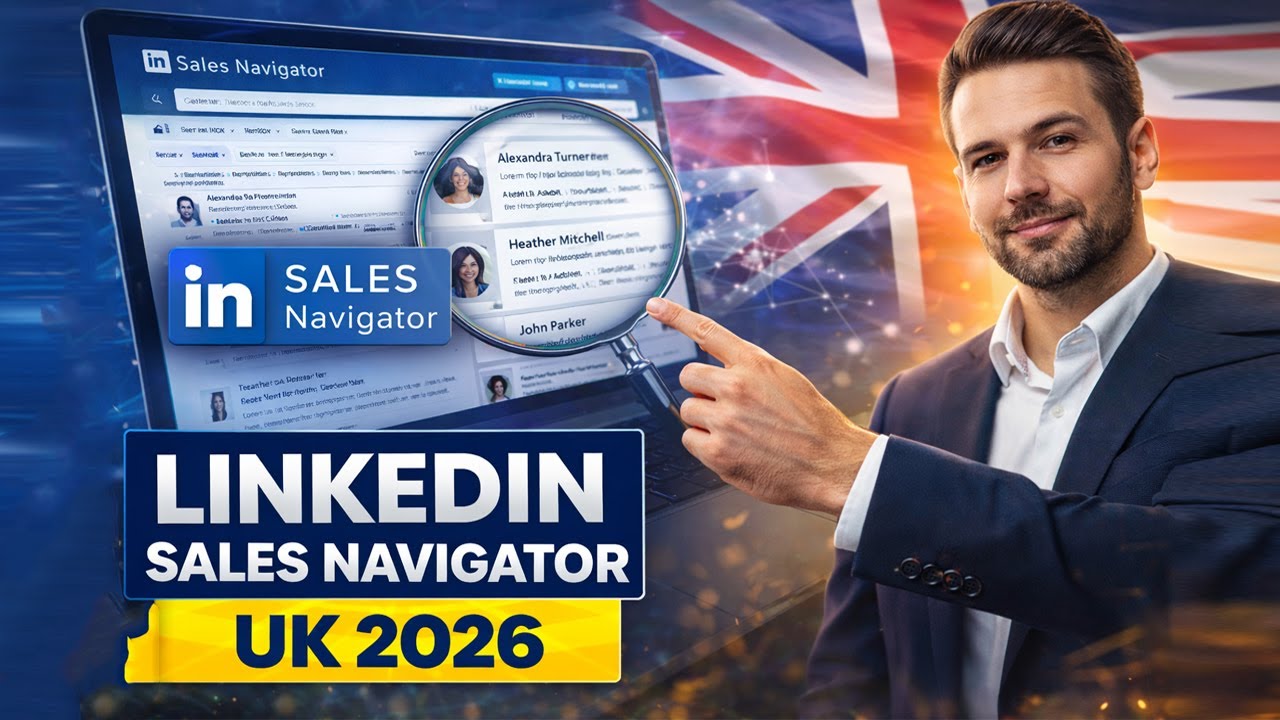 LinkedIn Sales Navigator UK 2026: B2B Lead Generation, Cold Outreach and GDPR Compliance Course