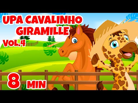 Upa Cavalinho Giramille Vol. 4 - Giramille 8 min | Desenho Animado Musical