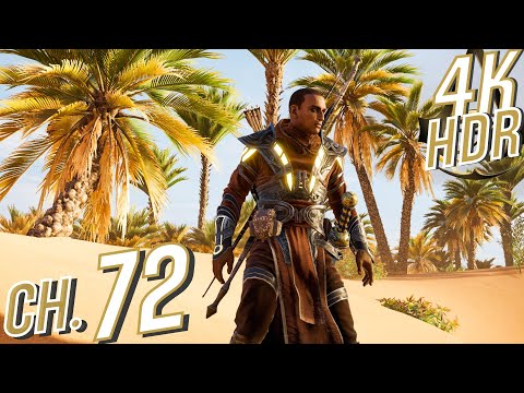 [4K HDR] Assassin's Creed: Origins (100%, Nightmare) Walkthrough pt 72 - Secret Under the Sphinx