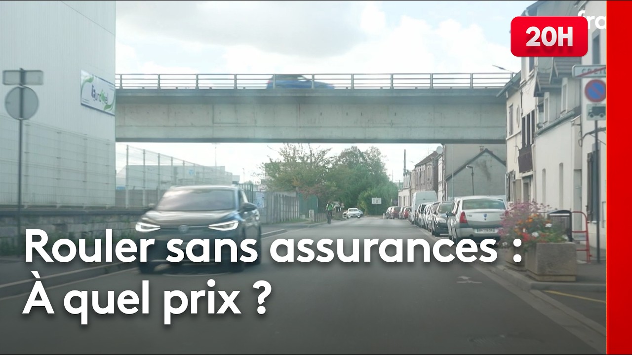 Illustration: 700000 véhicules non assurés en France : une dette à vie ?