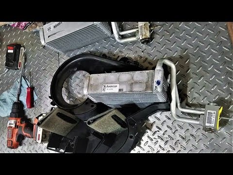 2008-2012 Chrysler Town&Country rear a/c evaporator TXV replacement