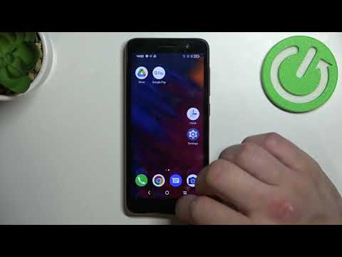 How to Remove/Restore Messages Icon from/to Home Screen on ALCATEL 1 - Adjust Screen Icons