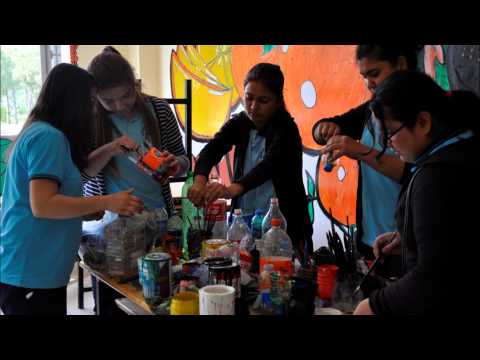 Kumluca Mavikent Mustafa Ayşe Acarbulut Anadolu Lisesi Duvar Boyama by Erhan Koncak