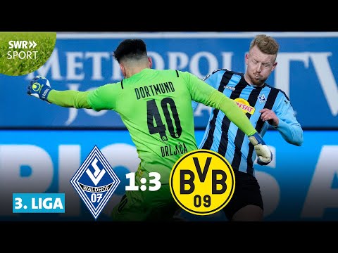 3. Liga: Wahnsinns-Tor entscheidet Wahnsinns-Spiel - Mannheim vs. BVB II | SWR Sport