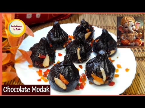 Chocolate Modak Recipe| Tutti Fruitti Modak| Easy & Instant| Ganesh Chaturthi Special Homemade