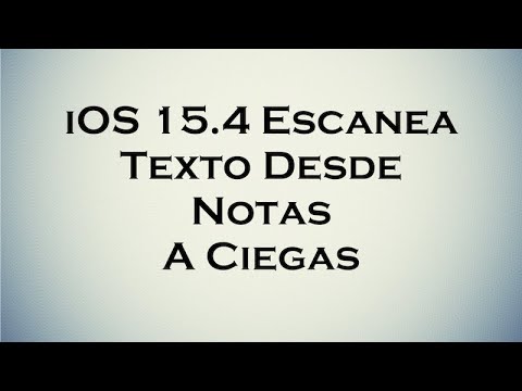 iOS 15.4: Cómo escanear notas impresas y manuscritas en la aplicación Notas