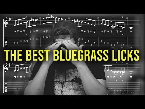 The Secret Bluegrass Guitar Technique, Floating Licks and Harp Scales