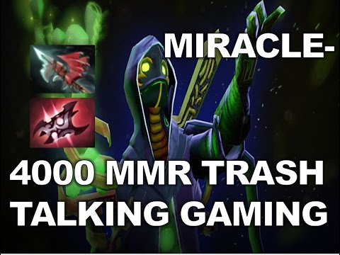 Miracle and Pubs Trash-talk to Each Other MMR Gameplay Dota 2