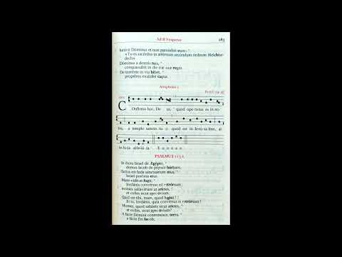 Dominica Pentecostes ad II vesperas