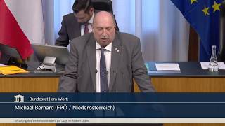 Michael Bernard - Erklärung des Verkehrsministers - 27.3.2026