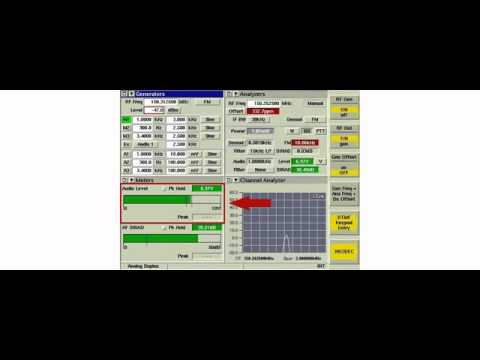Aeroflex APX7500 performance check
