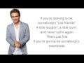 Hunter Hayes | Somebody's Heartbreak - Lyrics