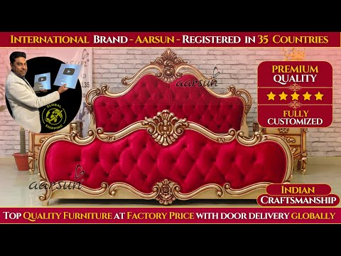 YT899 Modern And Luxurious Royal Bed Designs 2024 | Wooden Bed Designs | Best Bed Design Video