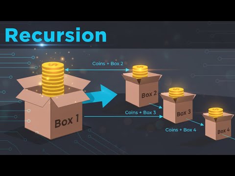 Introduction to Recursion by Animation in 4 Minutes!
