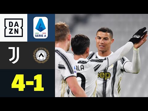 CR7 schießt Juve mit Schwung ins neue Jahr: Juventus - Udinese 4:1 | Serie A | DAZN Highlights
