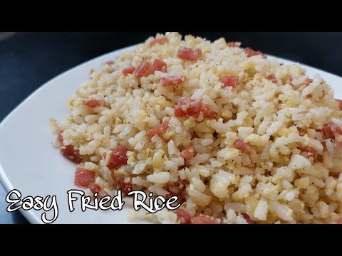 EASY EGG FRIED RICE || FILIPINO FRIED RICE || HOW TO COOK SIMPLE FRIED RICE || AMY GUEVARRA