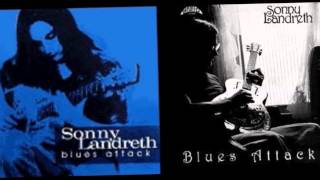 Sonny Landreth "Black White and Blue" (LP/CD: Blues Attack:1981-1996)
