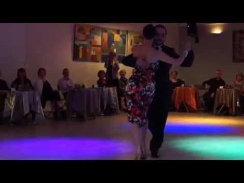 Maria Filali y John Zabala Tango Bailemos 1/4 Carlos Di Sarli 6/3/2015 La Pituca Montpellier