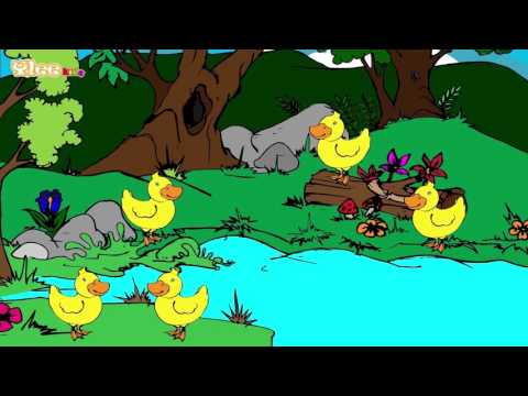 Pet majhnih Račk - Fünf kleine Enten  - Yleekids Slovensko