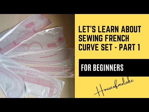 Pattern Drafting Ruler Set - Achieve Perfect Curves with Sewing French Curve Ruler Set