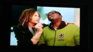 Steven Tyler Idol Randy Jackson singing Sweet Emotion
