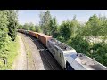 Elbtal Umleiter über Bahnstrecke Hof Marktredwitz Cheb Mit CD Cargo Metrans Und ESL 218343