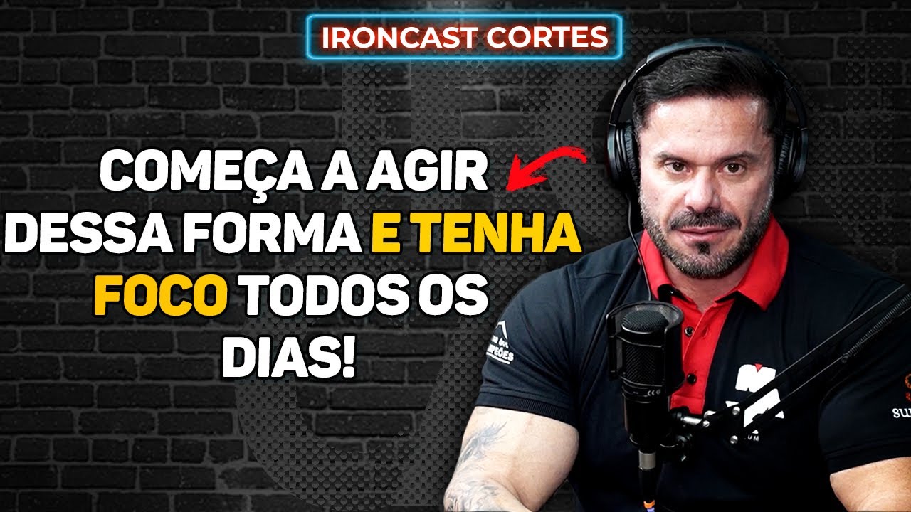 O QUE FAZER PARA MANTER O FOCO E A DISCIPLINA? CARIANI RESPONDE – IRONCAST CORTES