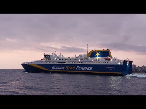 Thumbnail for GOLDEN PRINCESS αναχωρηση απο ραφηνα 18/10/25