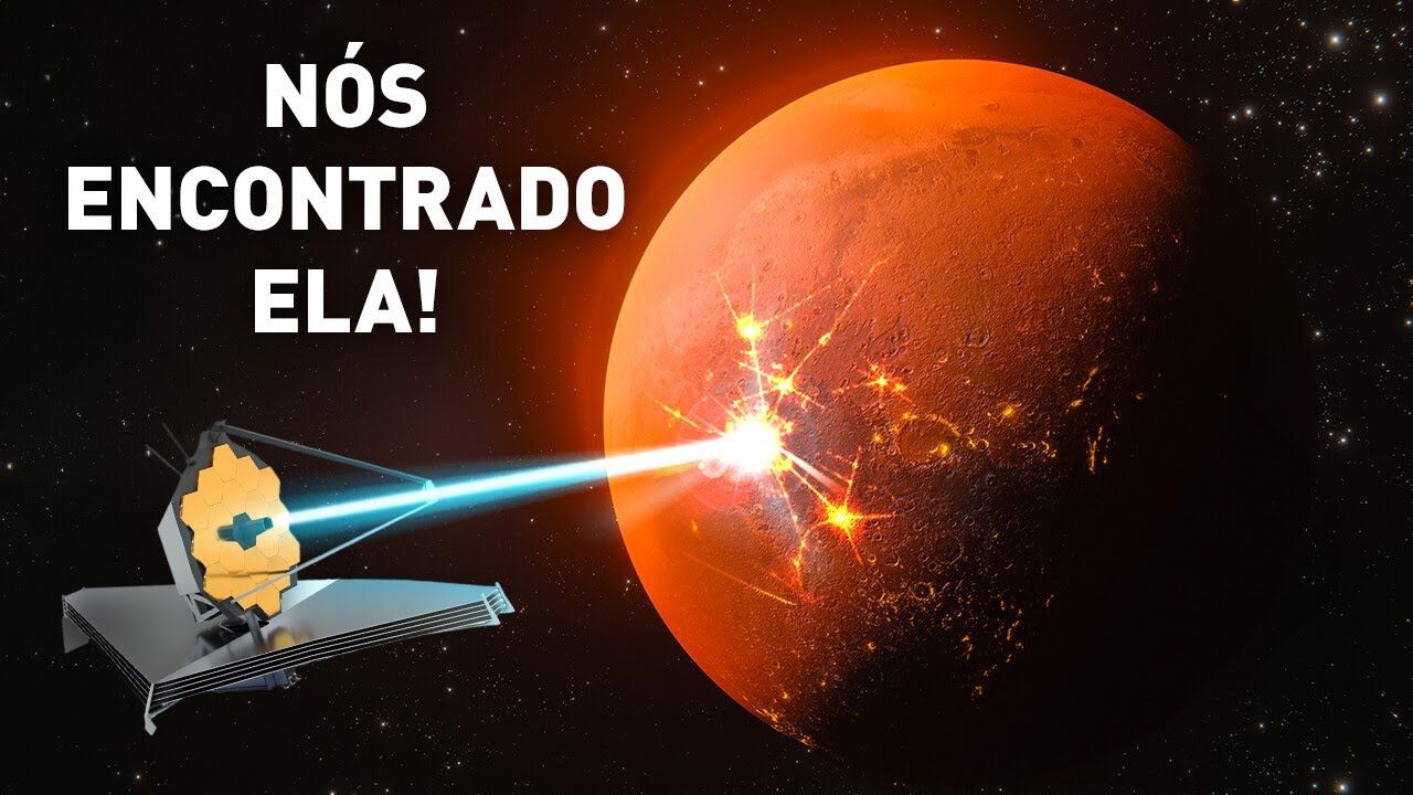 O Telescópio James Webb ENCONTRA LUZES em Marte! A NASA finalmente revelou a verdade...