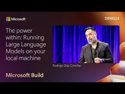 The power within: Running Large Language Models on your local machine | DEM524
