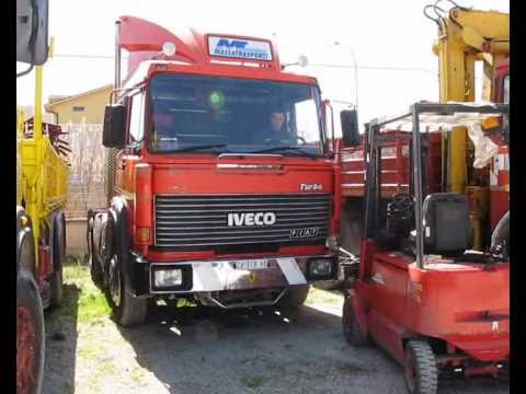 Iveco 190-38 Turbo Special a Paglieta (CH). Video del 31-03-2010