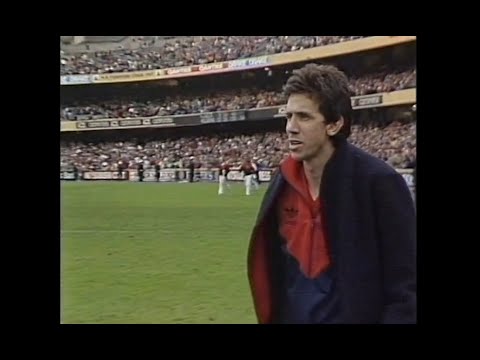 Robert Flower - Melbourne - 5 goals v North Melbourne - 1987 Elimination Final - VFL Park - VFL