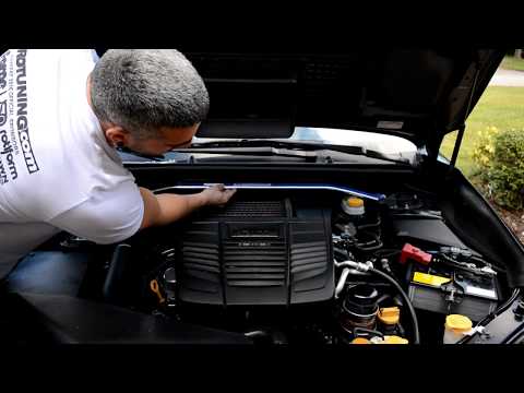 2015 + Subaru WRX/STI Megan Racing Upper Strut Bar Install DIY