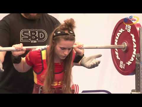 Women Jr 52kg, Men Jr 74kg A - 2025 European SJr, Junior & SOI Classic Powerlifting Championships