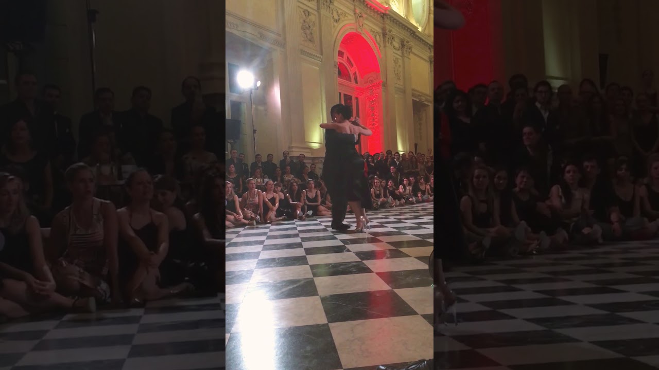 Javier Rodríguez y Fátima Vitale  3/4 Torino Tango Festival 2018 🇮🇹  Reggia Di Venaria 01.04.2018