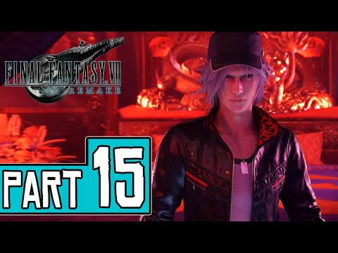 Final Fantasy VII Remake Walkthrough Part 15 (PS4 Pro) FULL GAME No Commentary @ 1080p ᴴᴰ ✔