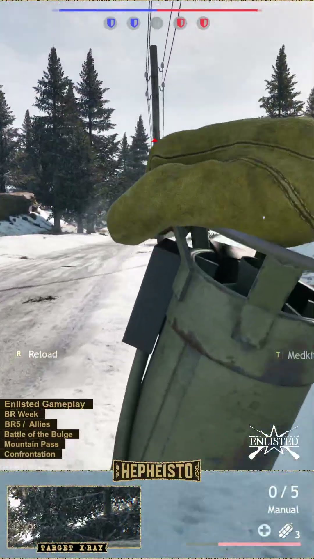 Anti Tank Gunner eliminates Tiger II (H) with RPzB. 43 Ofenrohr