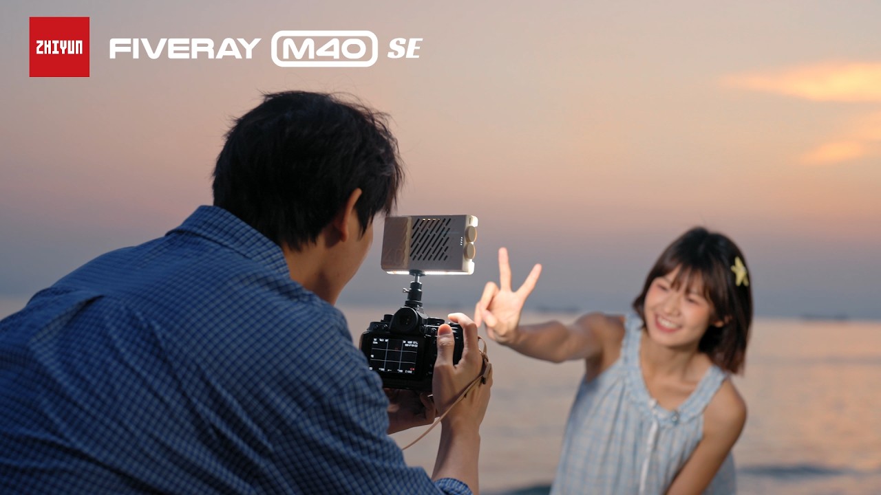 Zhiyun FIVERAY M40 SE YouTube video kapak gorseli