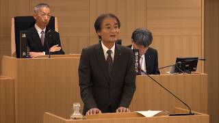 5月20日【びわ湖放送ニュース】近江八幡市　徳永久志・新市長が所信表明「子育て環境日本一目指す」