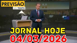 MUDANÇA NO SUL: Novas áreas de instabilidade provoca temporais | Previsão do Tempo Jornal Hoje 04/03