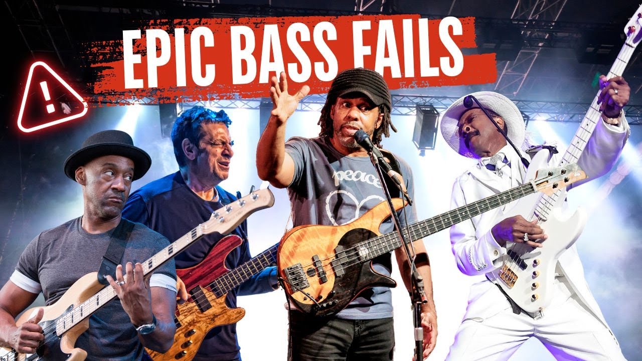 The Funniest Bass Guitar FAILS. EVER. - YouTube