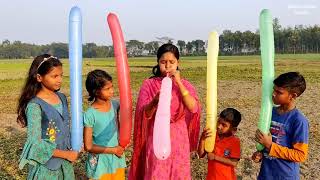 outdoor fun with flower balloon show and learn colors for kids by l kids episode-168