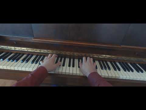 C418 - Wet Hands (Minecraft), Played on an Old Piano
